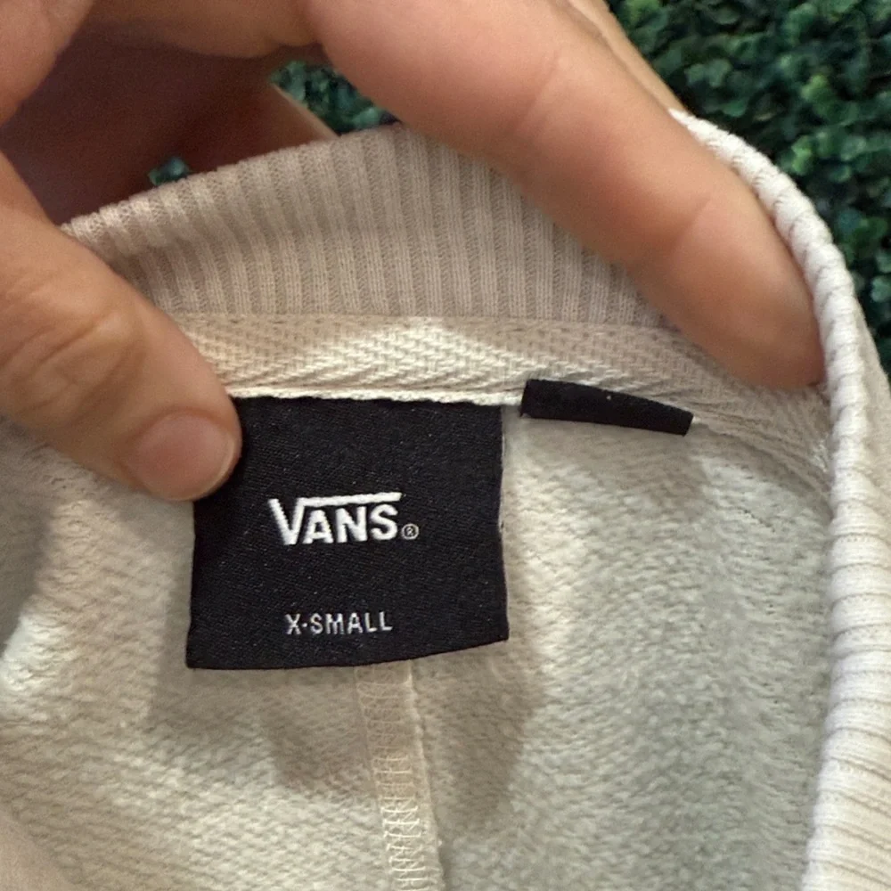 Vans Off The Wall Cream Sweatshirt - Picture 2 of 5